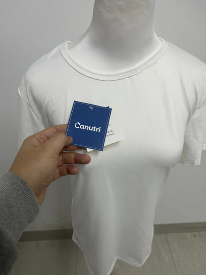 【Canutri White T-shirt】—— Comfortable & Versatile Daily Wear