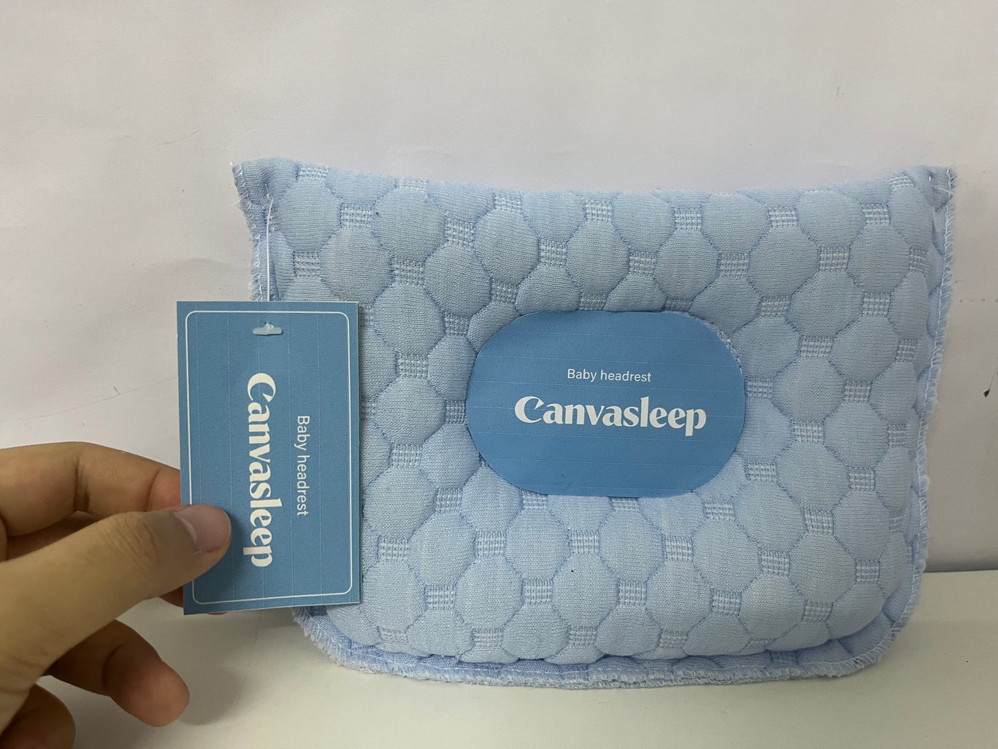 [Canvasleep Pillows]-Baby Head Shaping Pillow - Breathable Anti-Flat Head Support