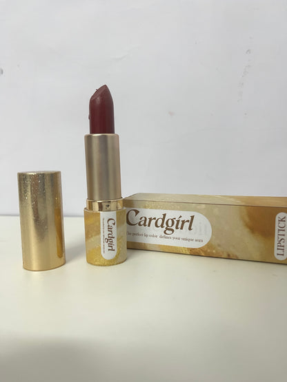【Cardgirl Lipstick】—— Luxe Color & Hydration for a Confident Pout