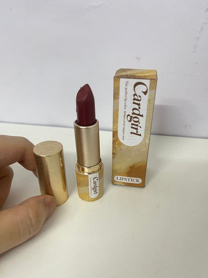 【Cardgirl Lipstick】—— Luxe Color & Hydration for a Confident Pout