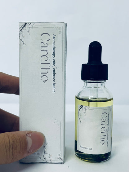 CareThe Lemon Essential Oil - 4 Fl Oz – Natural Lemon Oil - for Diffuser, Face, Skin Care, Aromatherapy, Hair Care, Scalp and Body Massage - with Dropper