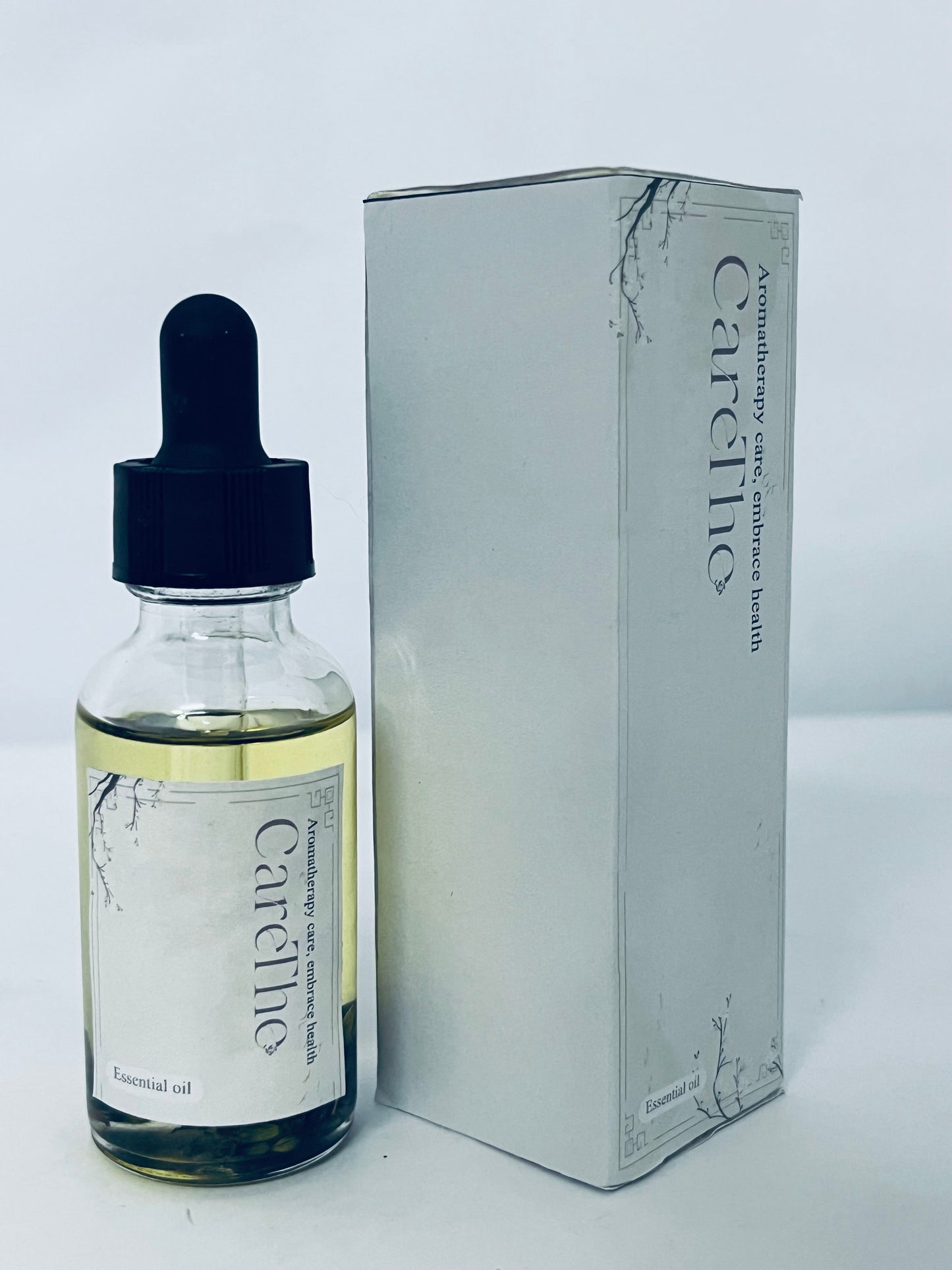 CareThe Lemon Essential Oil - 4 Fl Oz – Natural Lemon Oil - for Diffuser, Face, Skin Care, Aromatherapy, Hair Care, Scalp and Body Massage - with Dropper
