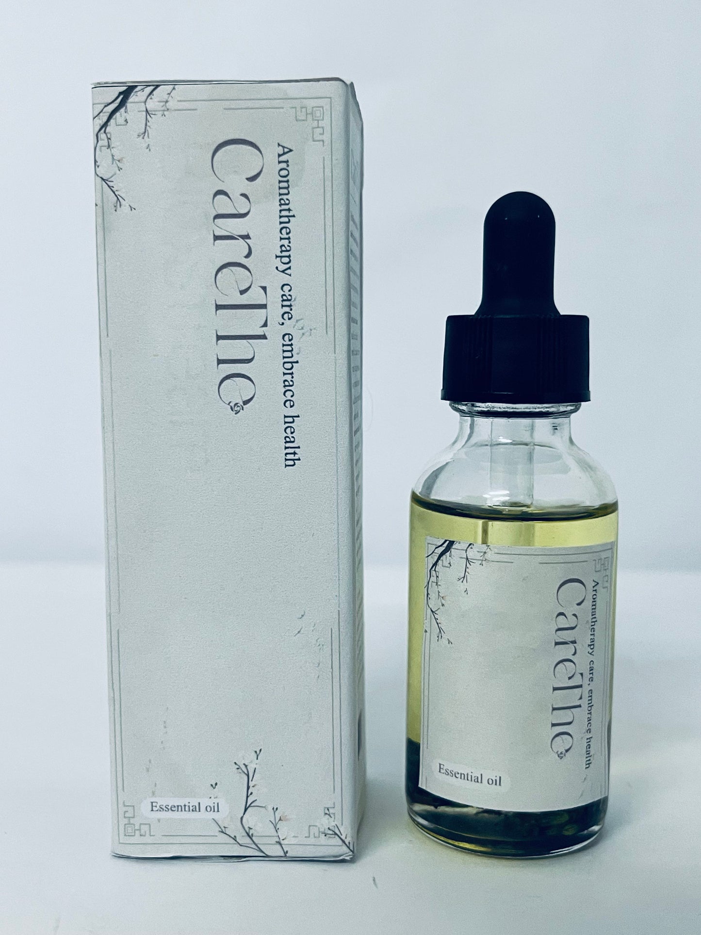 CareThe Lemon Essential Oil - 4 Fl Oz – Natural Lemon Oil - for Diffuser, Face, Skin Care, Aromatherapy, Hair Care, Scalp and Body Massage - with Dropper