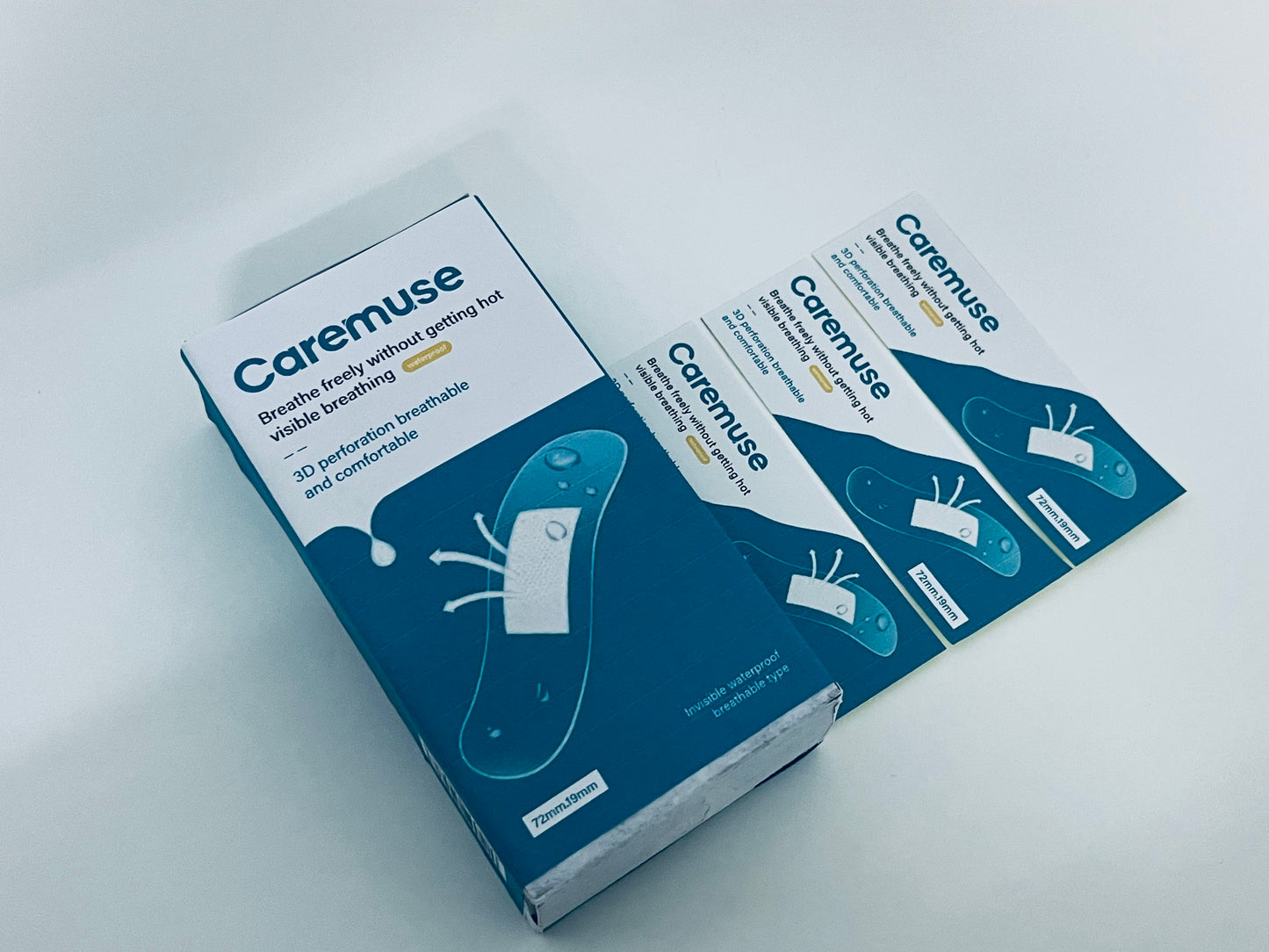 Caremuse 3D Breathable Band-Aid Invisible Waterproof A Comfortable Item for Daily Wound Care