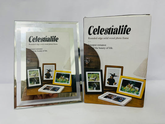 Celestialife Picture Frame with Real Glass, Ornate Vintage Photo Frames for Wall Decor or Tabletop Display