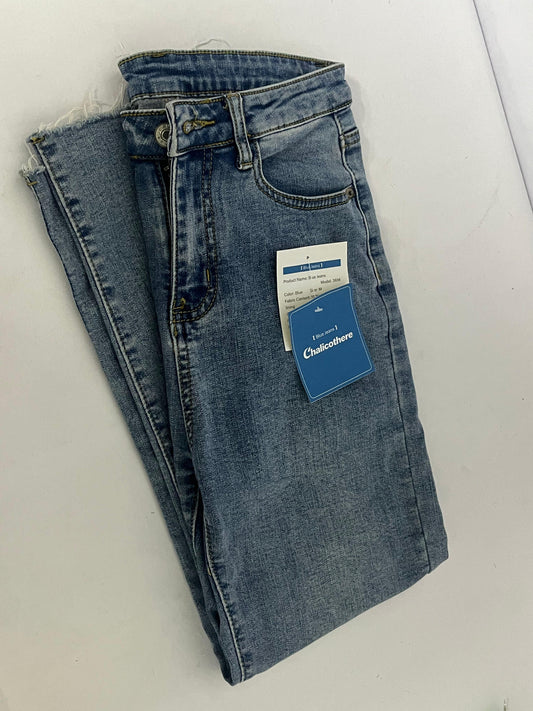 Chalicothere Jeans Vintage Washed Slim Jeans - Unlock Your New Denim Fashion Experience