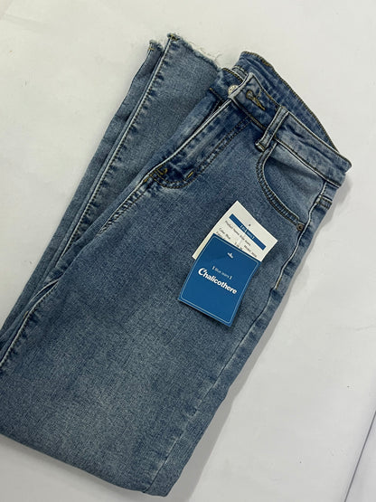 Chalicothere Jeans Vintage Washed Slim Jeans - Unlock Your New Denim Fashion Experience