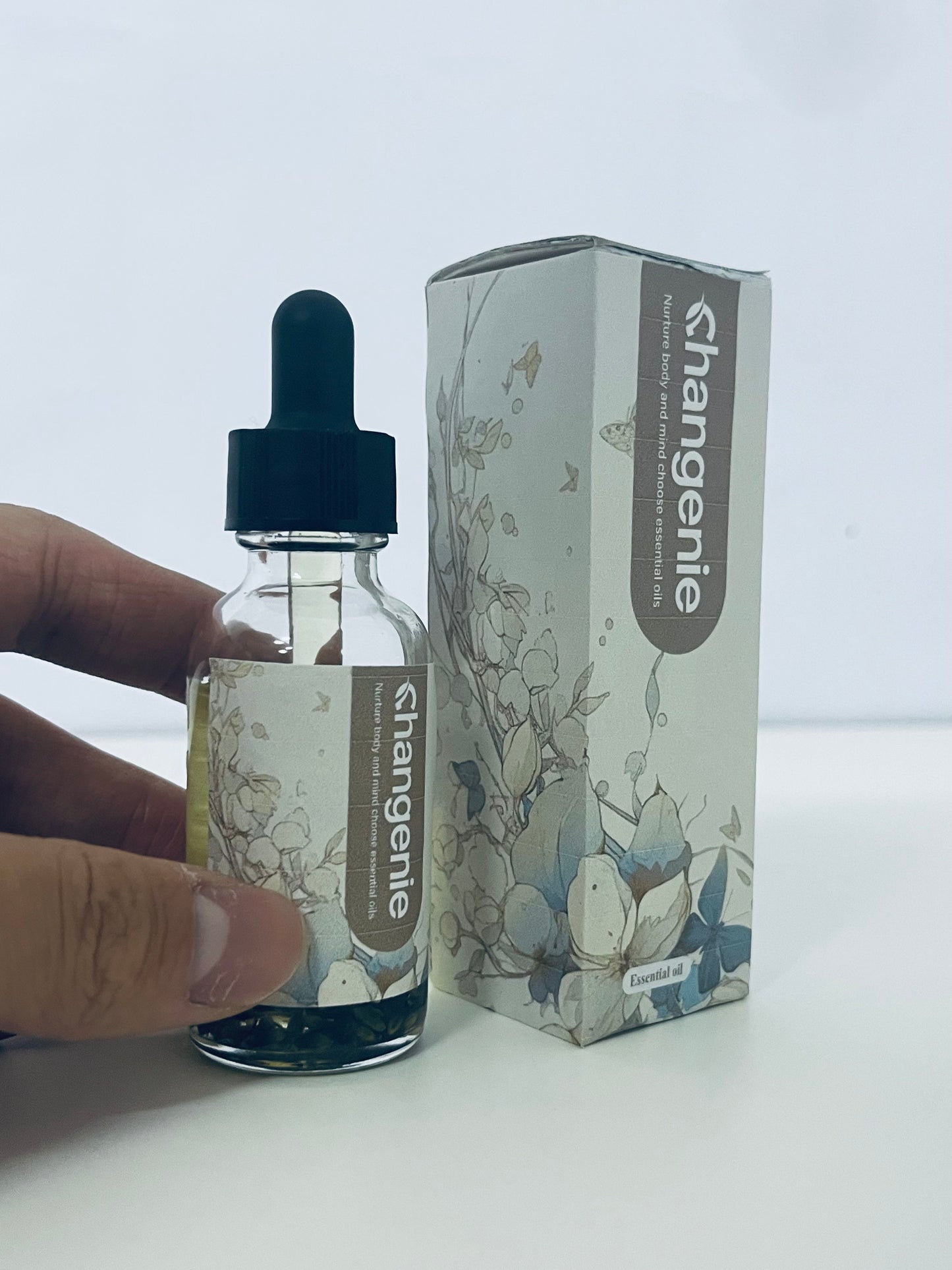 Changenie Body & Mind Care Plant Essential Oil Multi-Effect Soothing Style A Natural Nourishing Item for Daily Care