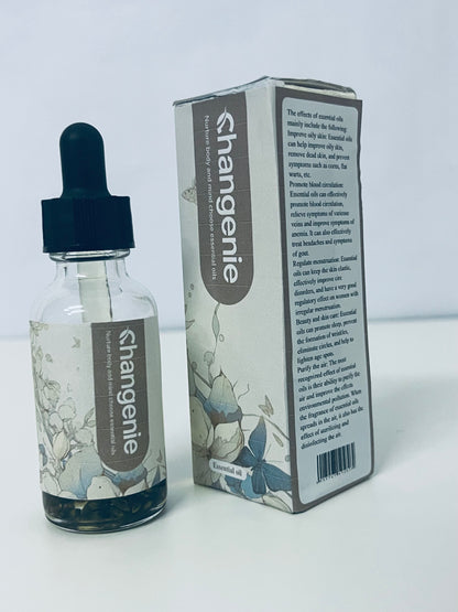 Changenie Body & Mind Care Plant Essential Oil Multi-Effect Soothing Style A Natural Nourishing Item for Daily Care