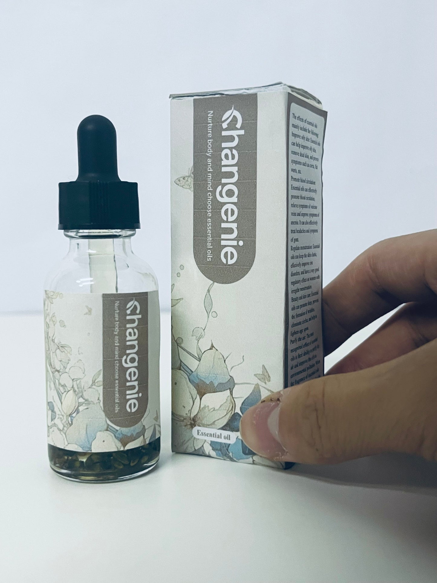 Changenie Body & Mind Care Plant Essential Oil Multi-Effect Soothing Style A Natural Nourishing Item for Daily Care
