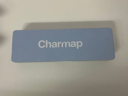 Charmap Minimalist Striped Pencil Case Tidy Storage Item for Desktop