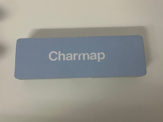 Charmap Minimalist Striped Pencil Case Tidy Storage Item for Desktop