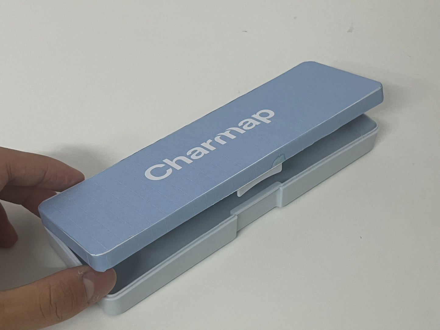 Charmap Minimalist Striped Pencil Case Tidy Storage Item for Desktop