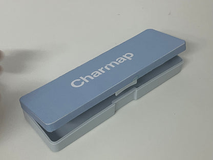 Charmap Minimalist Striped Pencil Case Tidy Storage Item for Desktop