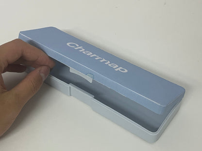 Charmap Minimalist Striped Pencil Case Tidy Storage Item for Desktop