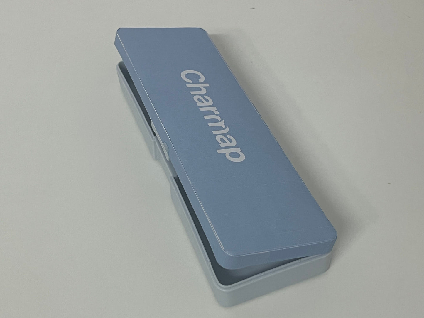 Charmap Minimalist Striped Pencil Case Tidy Storage Item for Desktop