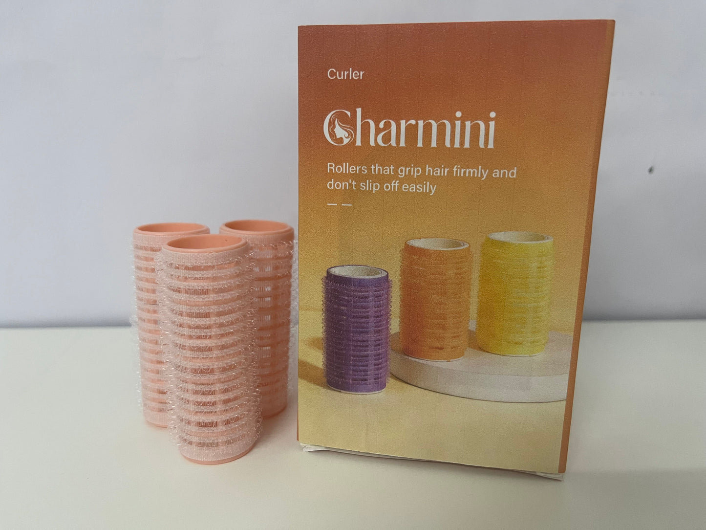【Charmini Non-Electric Hair Rollers】—— Secure Grip & Effortless Styling Tool