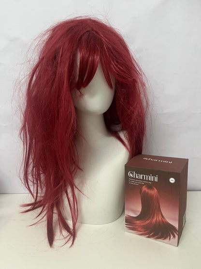 【Charmini Long Red Wig】—— Stylish & Versatile Hair Accessory for Instant Looks