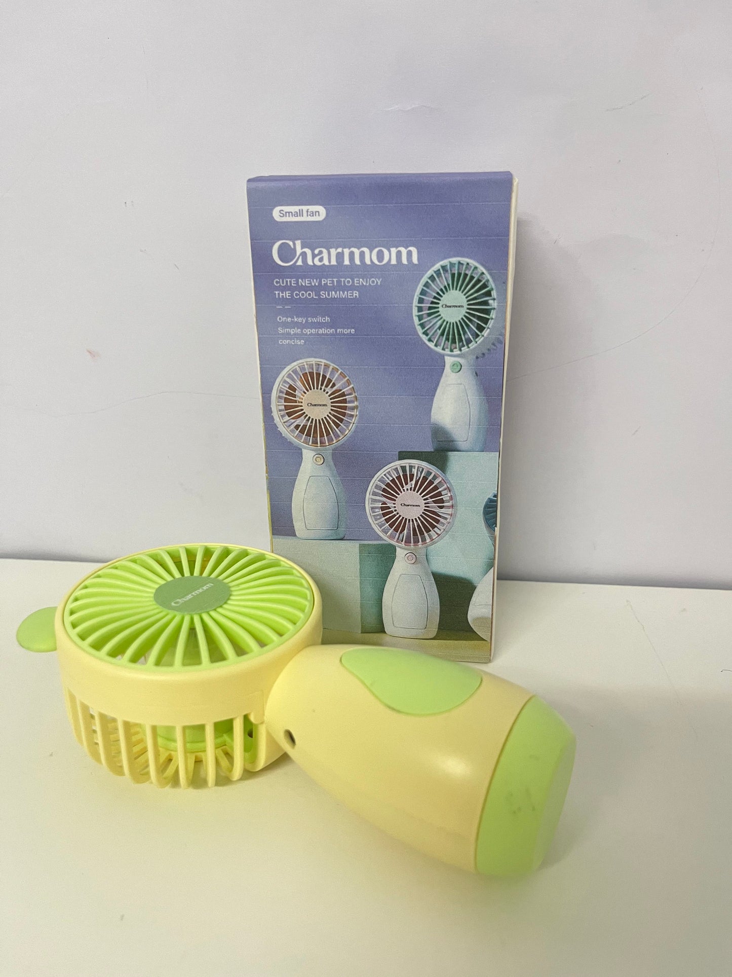 【Charmom Panda Ear Portable Electric Fan】—— Cute & Cool Summer Companion