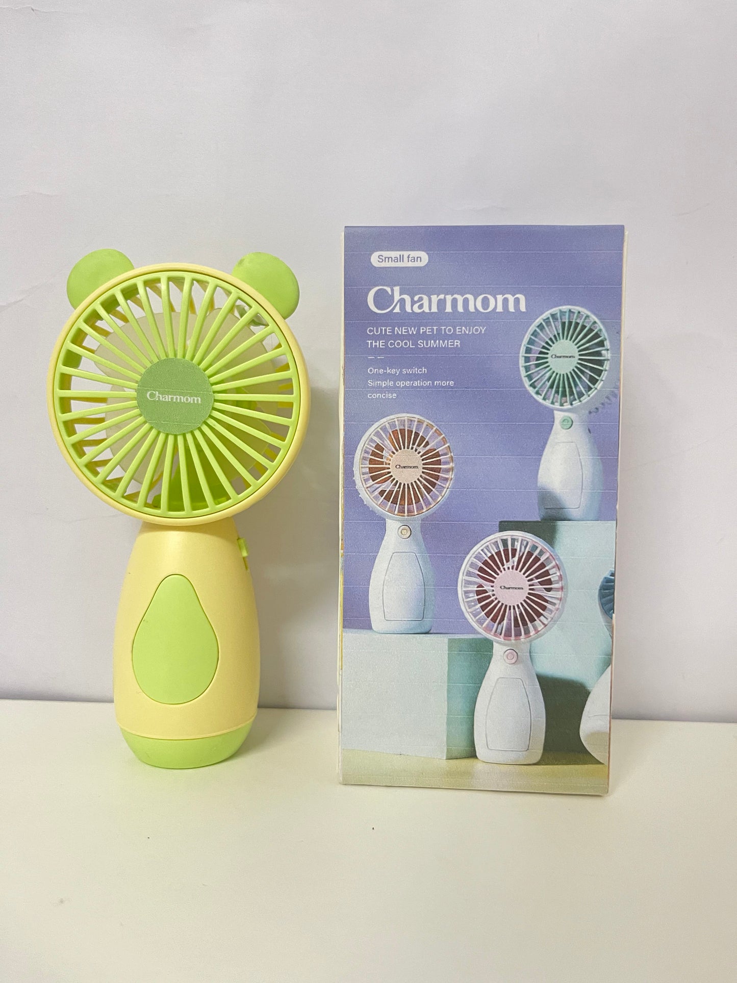【Charmom Panda Ear Portable Electric Fan】—— Cute & Cool Summer Companion
