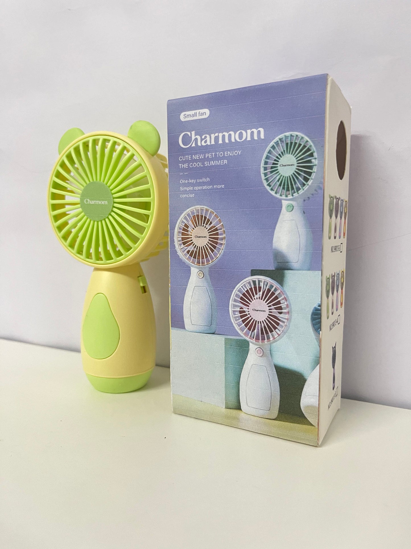 【Charmom Panda Ear Portable Electric Fan】—— Cute & Cool Summer Companion