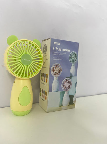 【Charmom Panda Ear Portable Electric Fan】—— Cute & Cool Summer Companion