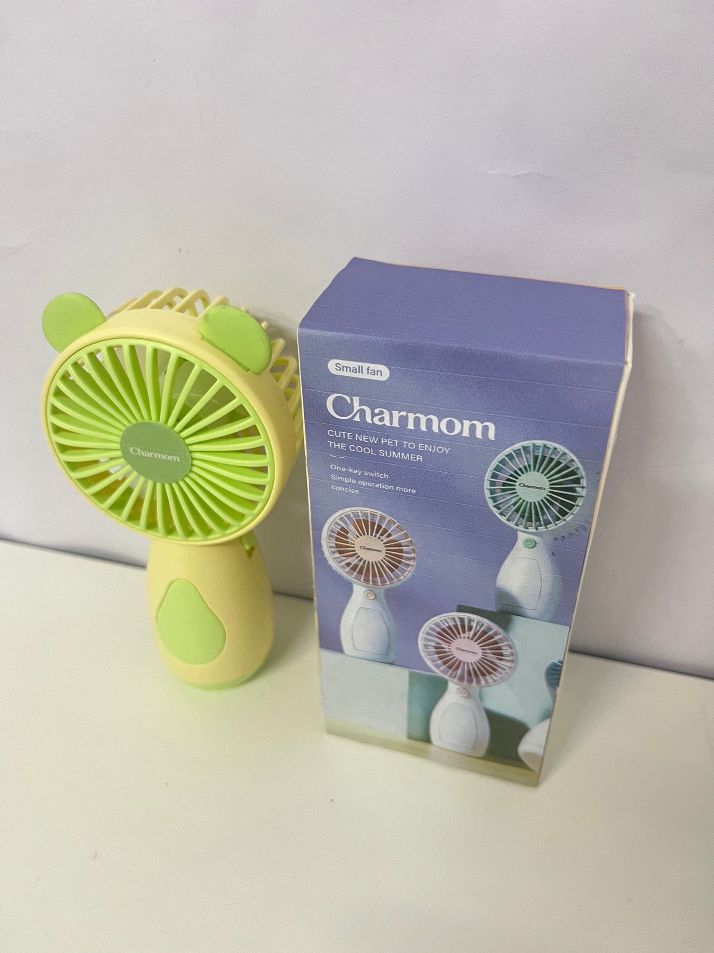 【Charmom Panda Ear Portable Electric Fan】—— Cute & Cool Summer Companion