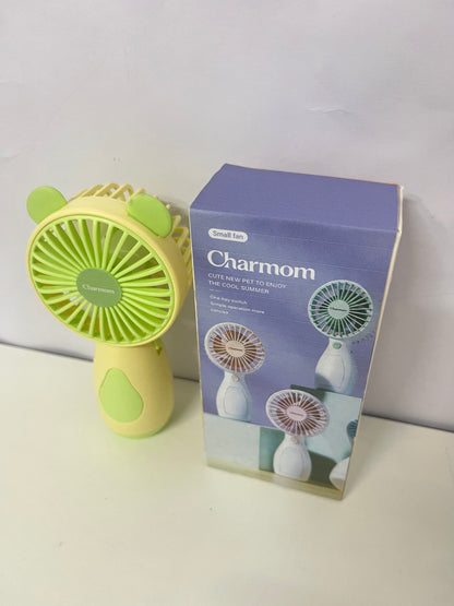 【Charmom Panda Ear Portable Electric Fan】—— Cute & Cool Summer Companion