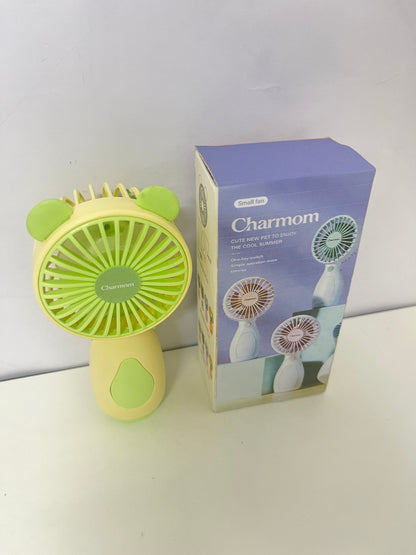 【Charmom Panda Ear Portable Electric Fan】—— Cute & Cool Summer Companion