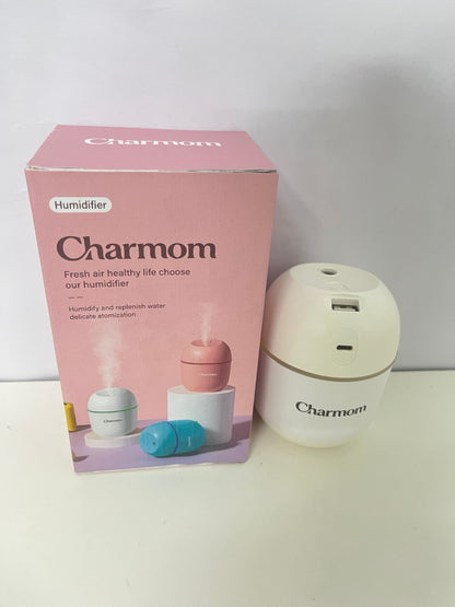 【Charmom Portable Ultrasonic Humidifier】—— Fresh Air Companion for Healthy Daily Life