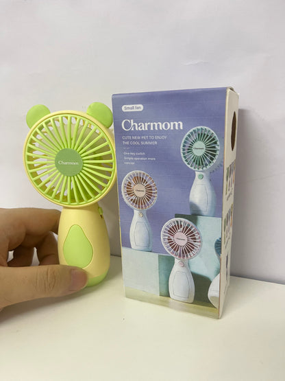 【Charmom Panda Ear Portable Electric Fan】—— Cute & Cool Summer Companion