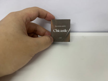 Chicastle Wine Red Gilded Single Eyeshadow Highlight Item for Atmosphere Eye Makeup