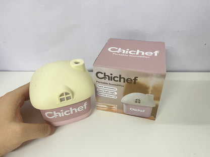【Chichef House-Shaped Portable Humidifier】—— Cute & Functional Moisture Companion