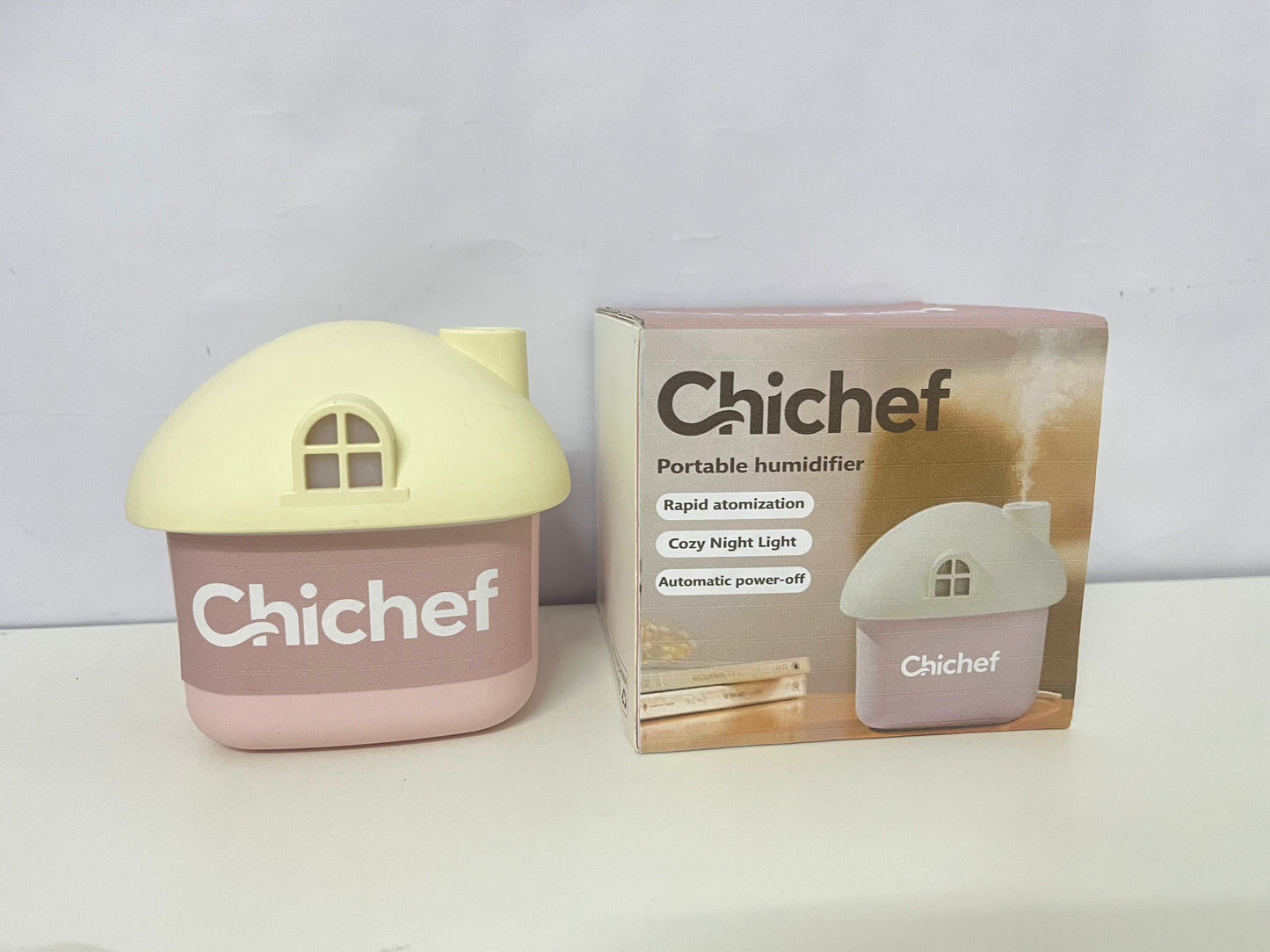 【Chichef House-Shaped Portable Humidifier】—— Cute & Functional Moisture Companion
