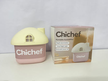 【Chichef House-Shaped Portable Humidifier】—— Cute & Functional Moisture Companion