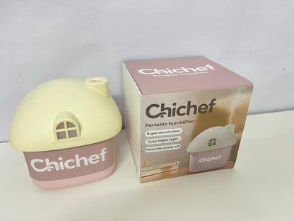 【Chichef House-Shaped Portable Humidifier】—— Cute & Functional Moisture Companion