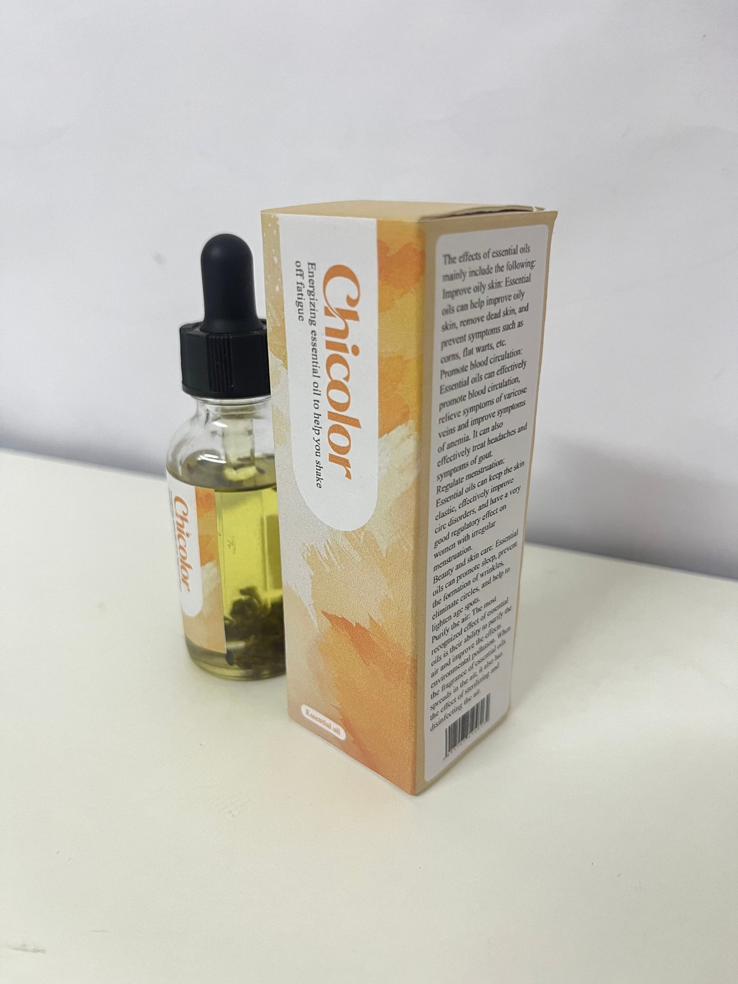 Chicolor Energizing Essential Oil Natural Plant Extracts Disperse Fatigue A Natural Awakener for Physical and Mental Vitality