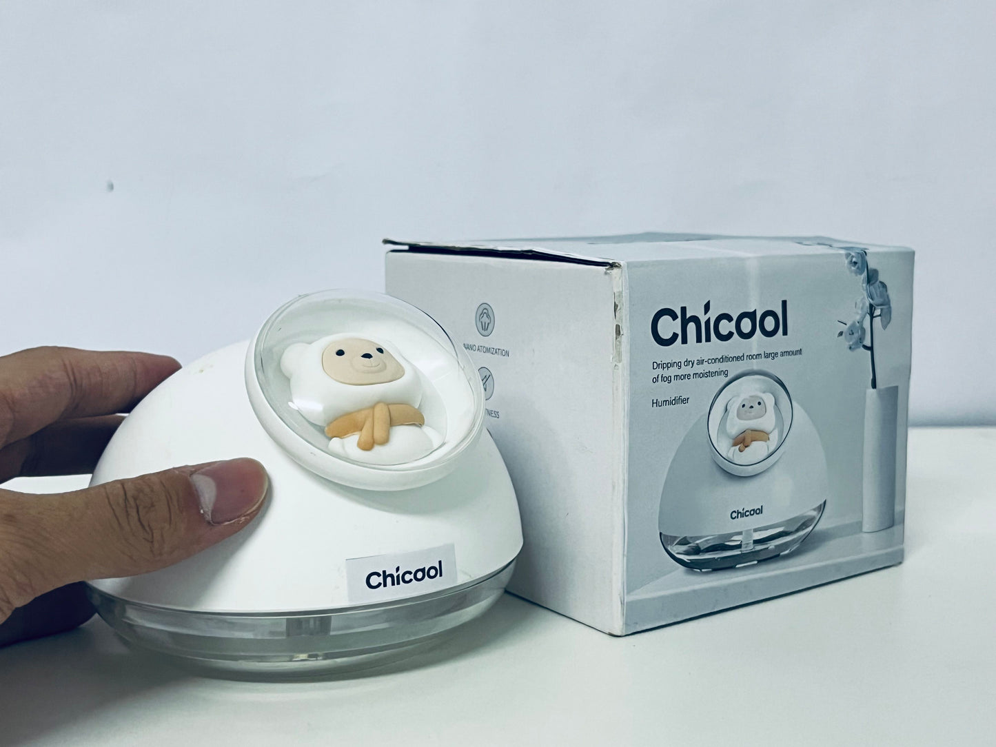 Chicool Cute Lamb Humidifier, Large Mist Volume, Quiet Humidification for Air-Conditioned Room, Bedroom & Desktop, Adorable Desktop Decoration