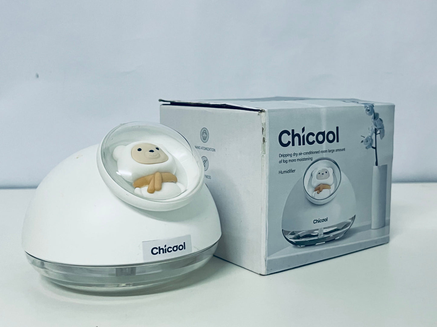 Chicool Cute Lamb Humidifier, Large Mist Volume, Quiet Humidification for Air-Conditioned Room, Bedroom & Desktop, Adorable Desktop Decoration