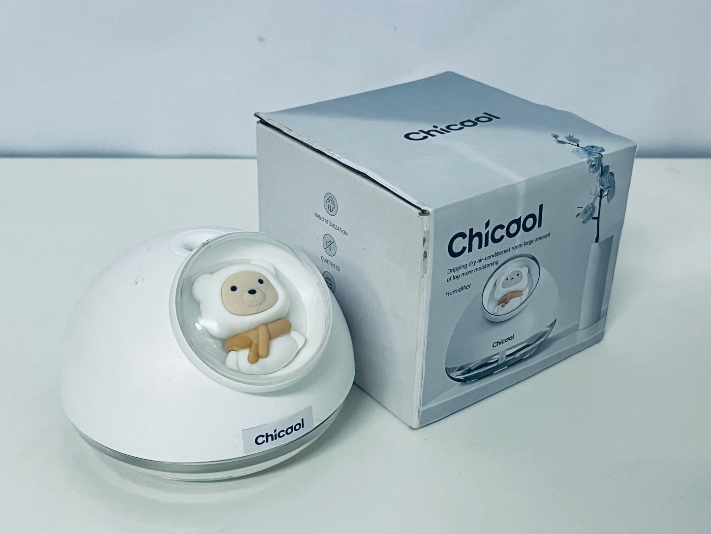 Chicool Cute Lamb Humidifier, Large Mist Volume, Quiet Humidification for Air-Conditioned Room, Bedroom & Desktop, Adorable Desktop Decoration