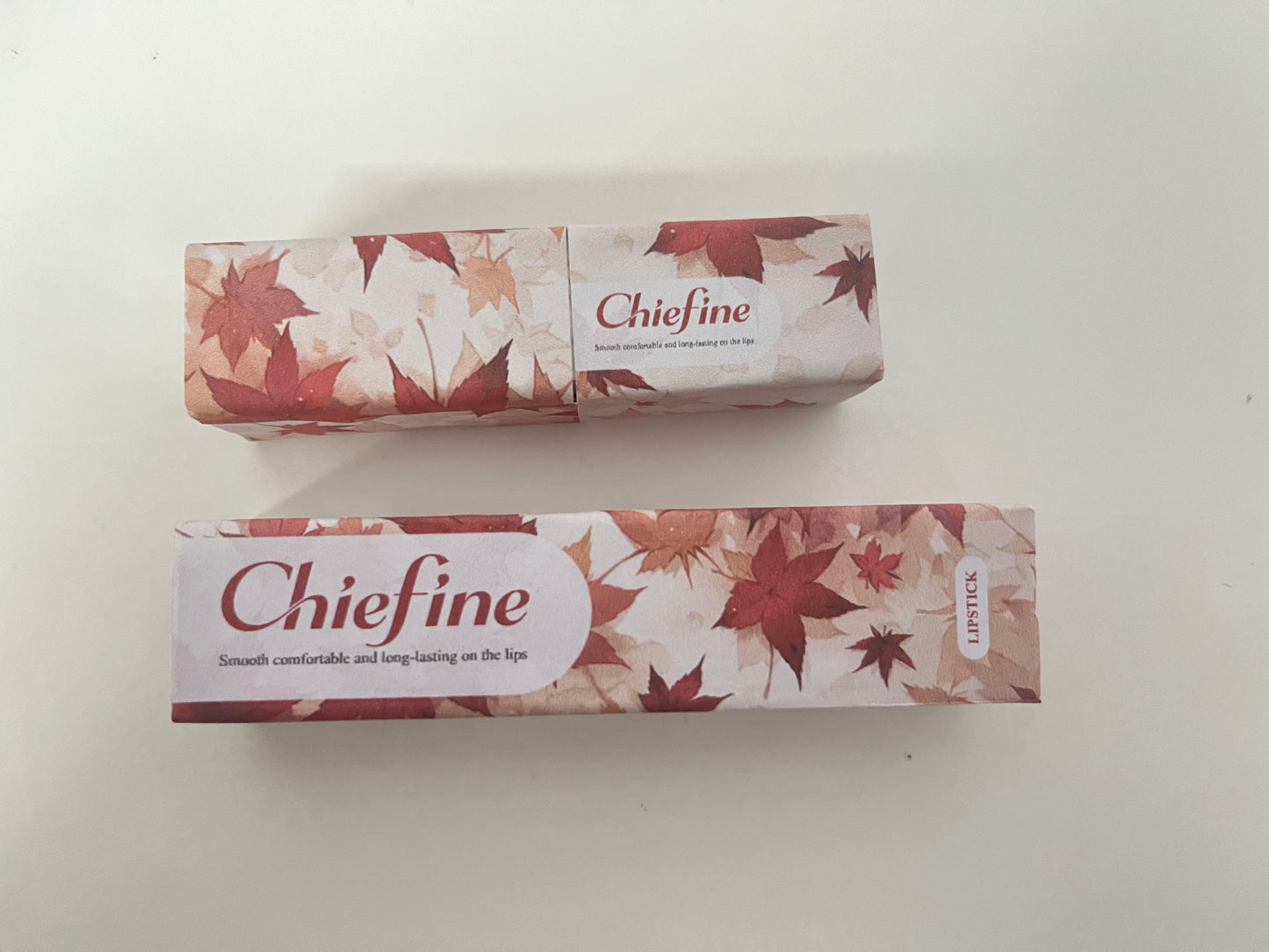 Chiefine Maple Leaf Series Long-Lasting Velvet Lipstick | Autumn & Winter Flattering Matte Finish, Non-Sticky & All-Day Wear