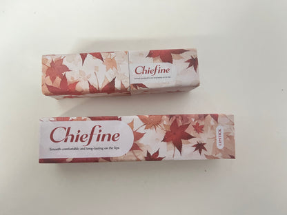 Chiefine Maple Leaf Series Long-Lasting Velvet Lipstick | Autumn & Winter Flattering Matte Finish, Non-Sticky & All-Day Wear