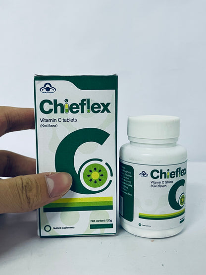 Chieflex Vitamin C with Rose HIPS 1025mg, - Vitamin C 1,000mg, Rose HIPS 25mg, Premium, Non-GMO, Gluten Free Supplement