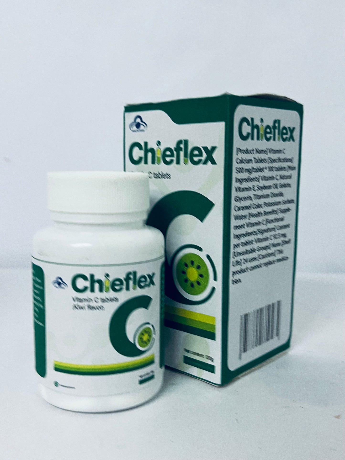 Chieflex Vitamin C with Rose HIPS 1025mg, - Vitamin C 1,000mg, Rose HIPS 25mg, Premium, Non-GMO, Gluten Free Supplement