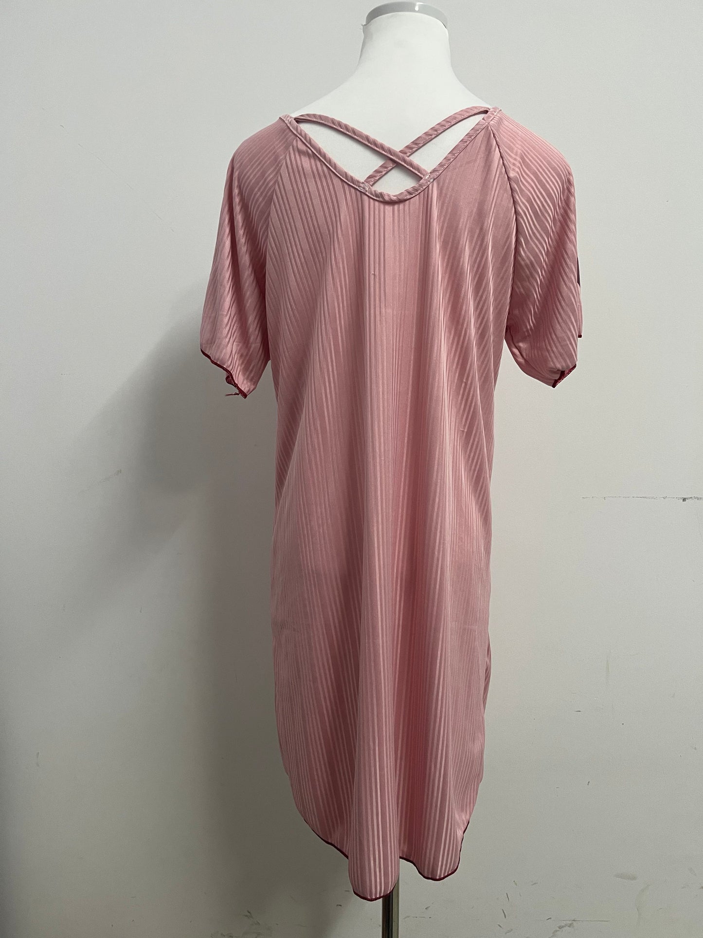 Childeer Women's Summer Sexy  Collar Button Ribbed Short Sleeved Knitted Slim Fitting Dress