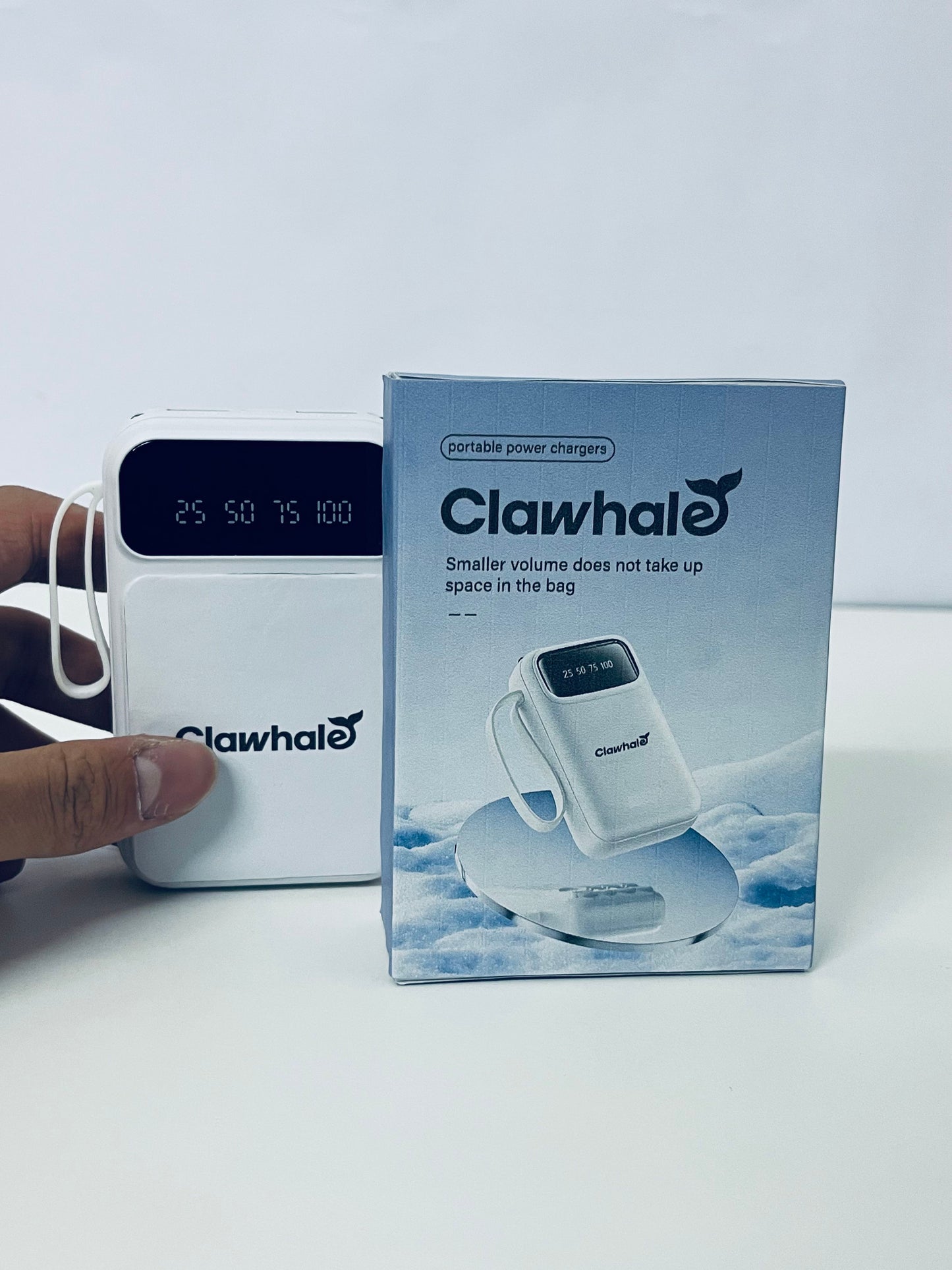 Clawhale Mini Digital Display Power Bank Portable High Capacity A Lightweight & Efficient Item for Daily Charging