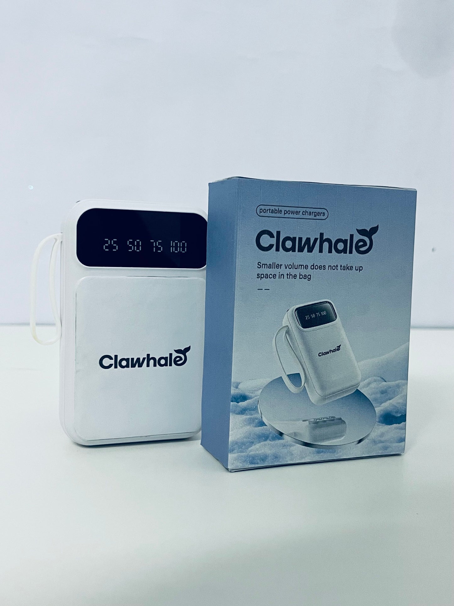 Clawhale Mini Digital Display Power Bank Portable High Capacity A Lightweight & Efficient Item for Daily Charging