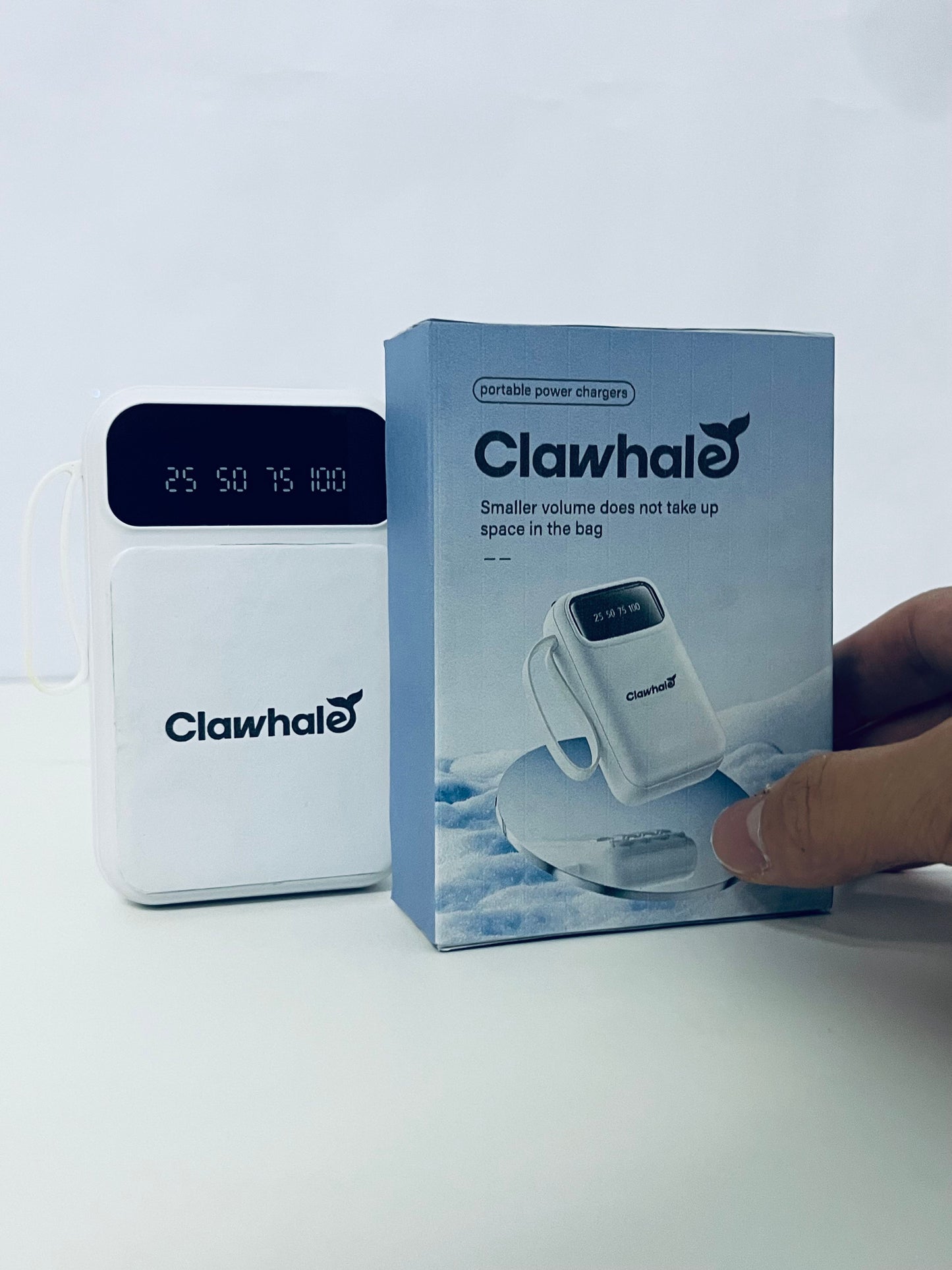 Clawhale Mini Digital Display Power Bank Portable High Capacity A Lightweight & Efficient Item for Daily Charging