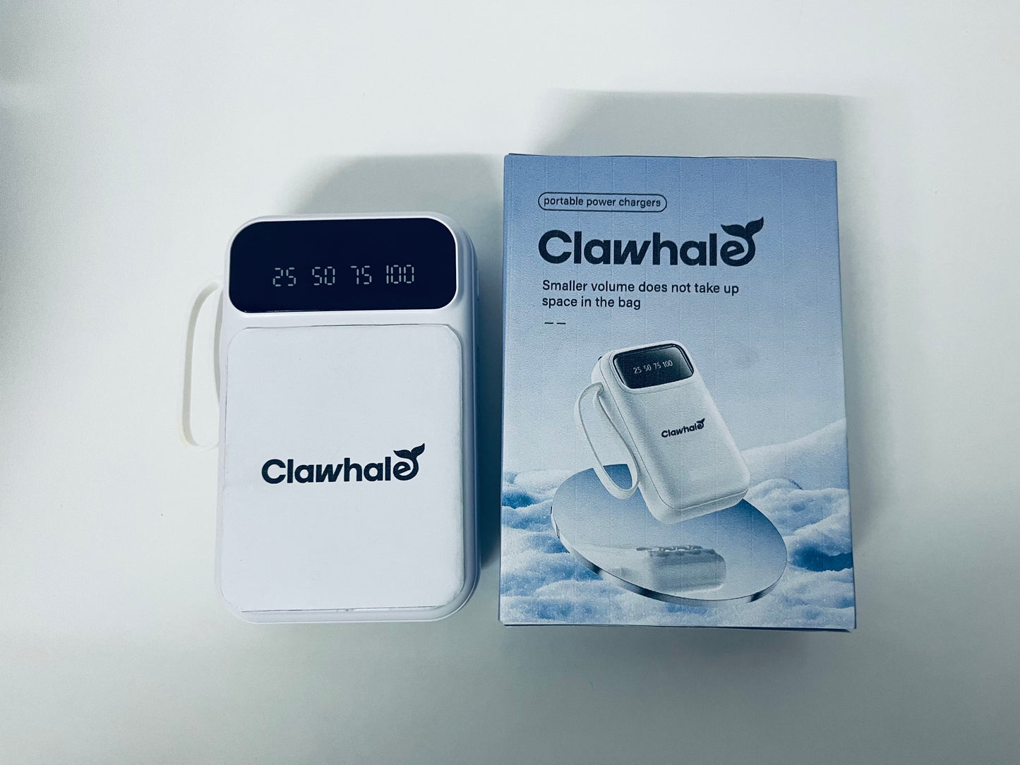 Clawhale Mini Digital Display Power Bank Portable High Capacity A Lightweight & Efficient Item for Daily Charging