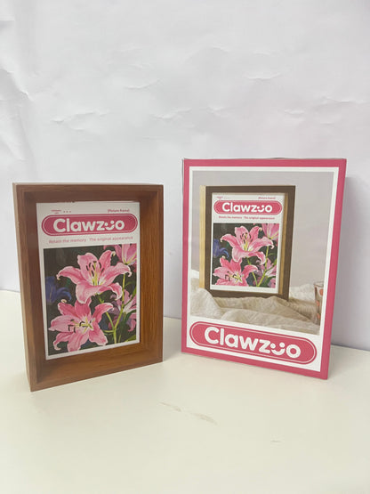 【Clawzoo Wooden Picture Frame】—— Stylish Way to Preserve Memories